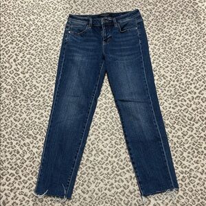 Liverpool The Girlfriend cropped distressed hem Size 2/26